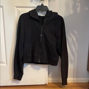Lululemon scuba zip up hoodie cropped XS S